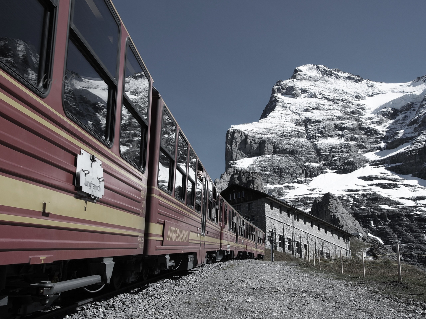 Zug zum Jungfraujoch