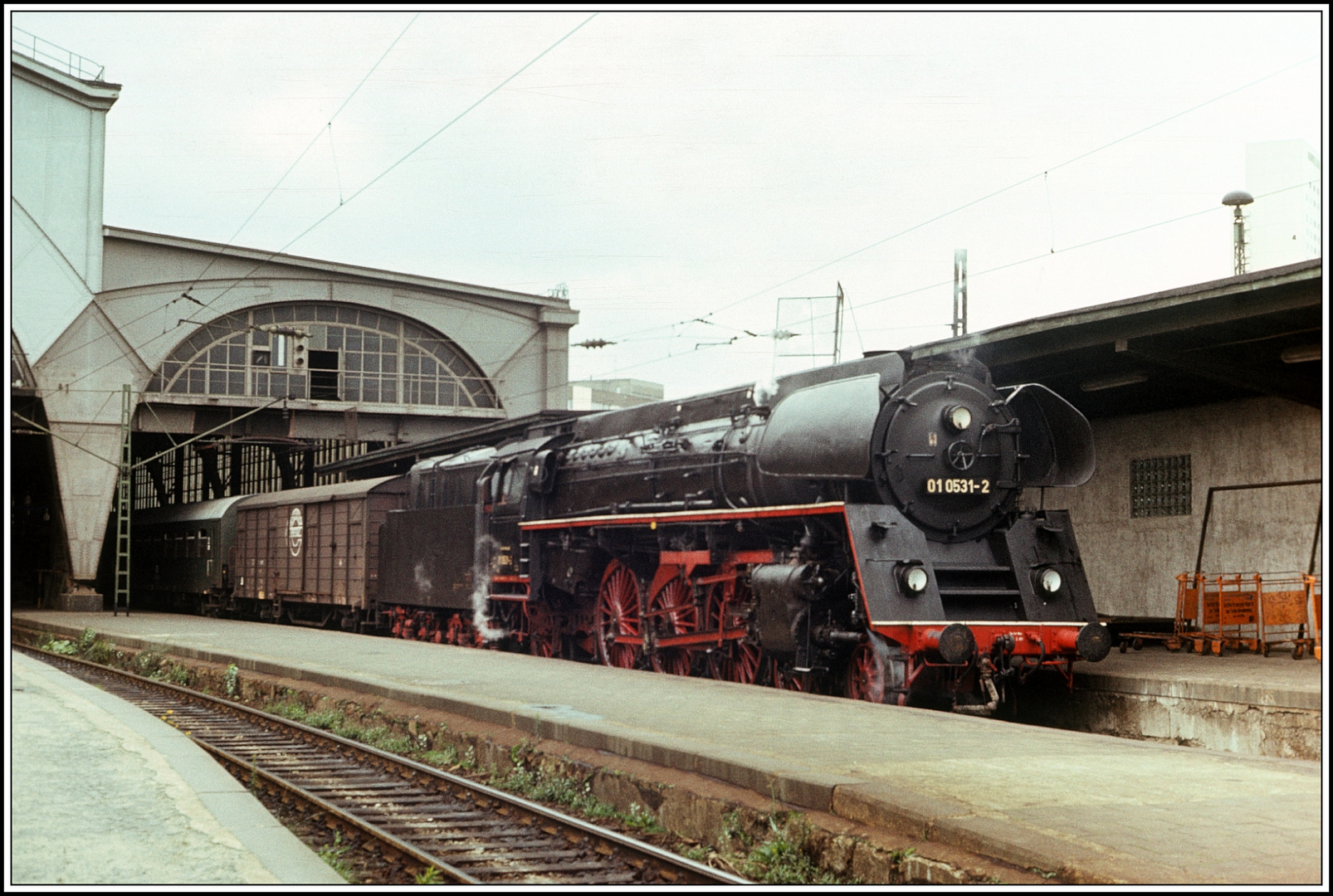 Zugabe 01 0531 in Leipzig Hbf. anderer Standpunkt sowie ...