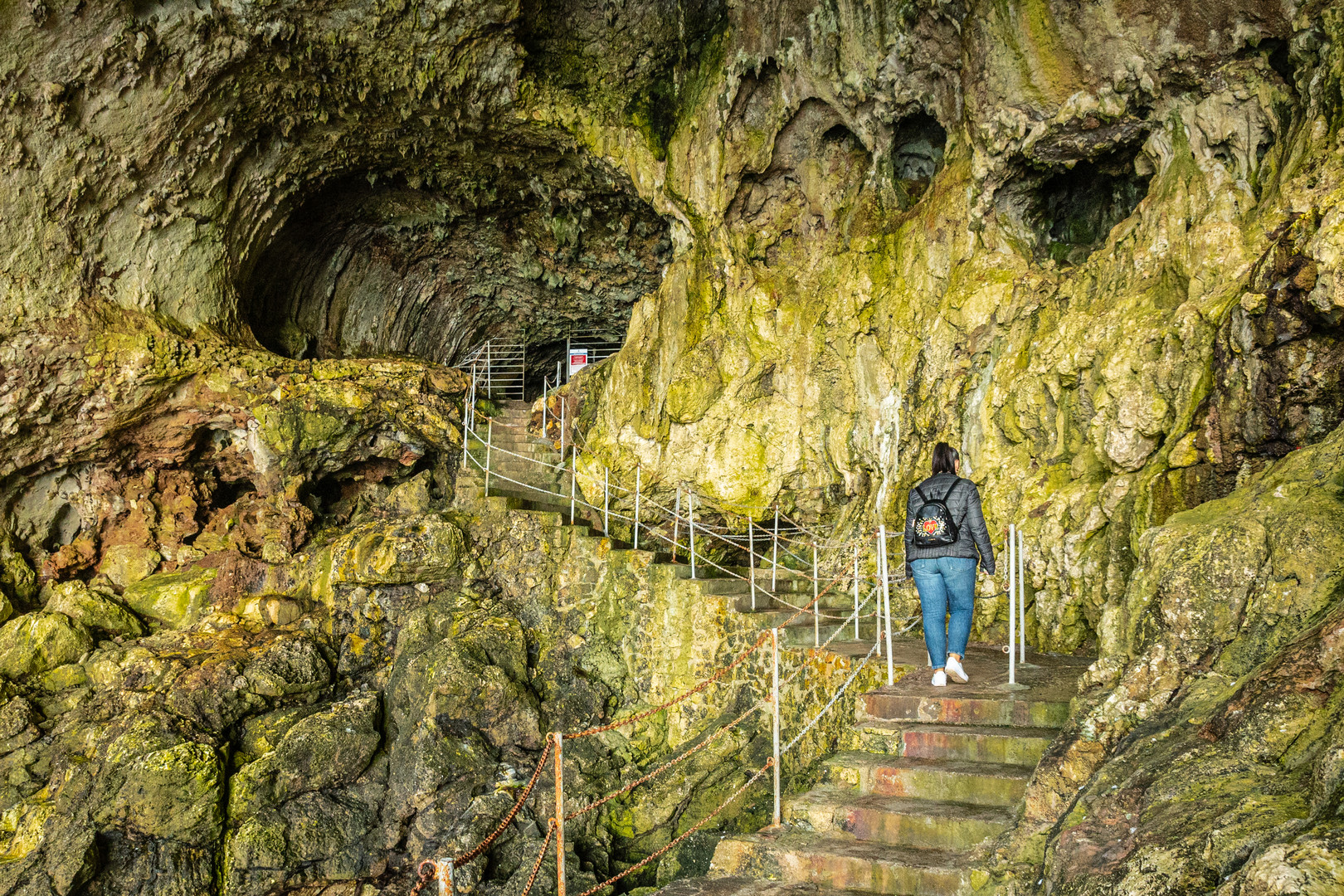 Zugang Grotta Zanzulusa