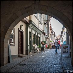 Zugang Krämerbrücke