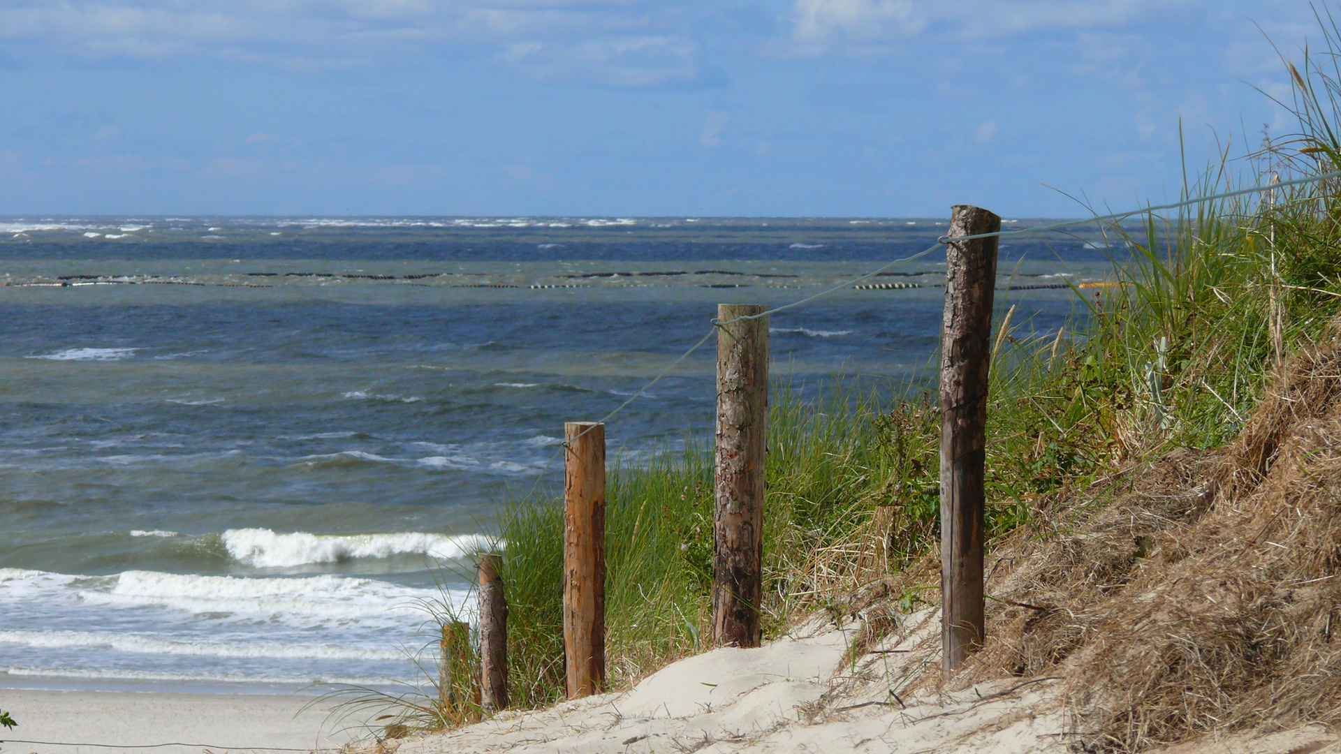 Zugang zum Meer auf Langeoog