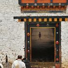 Zugang zum Punakha-Dzong / Bhutan