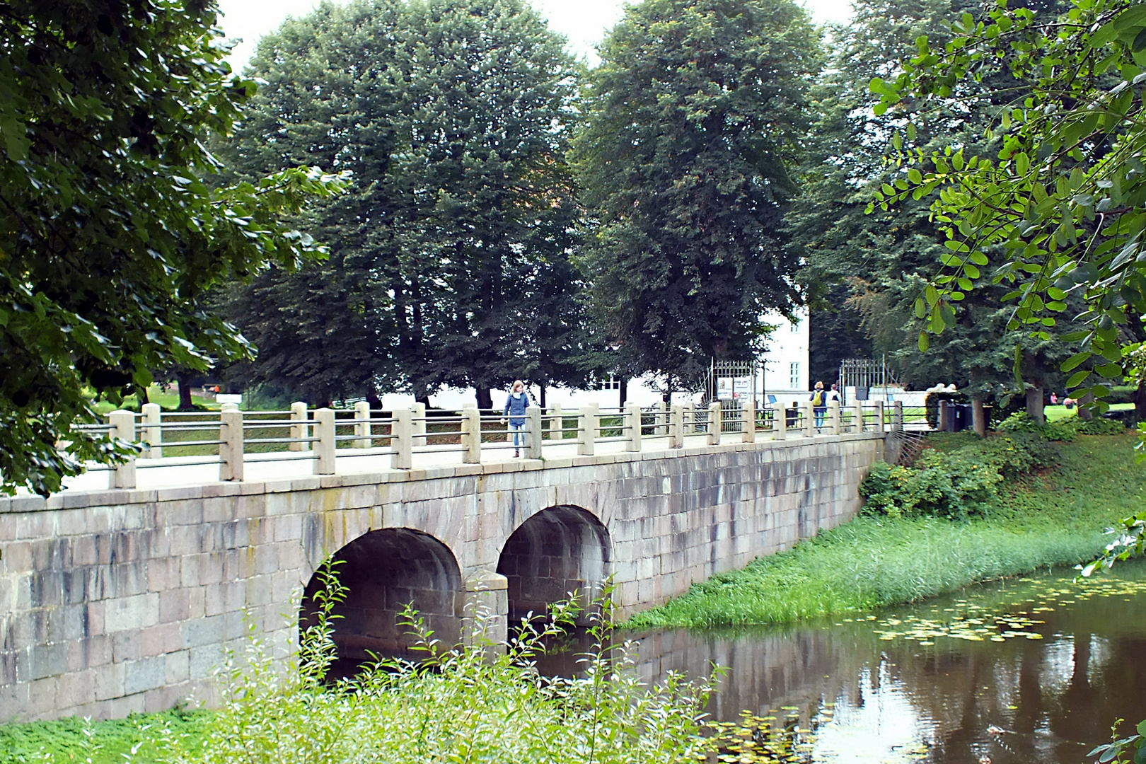 Zugang zum Schloss Ahrensburg