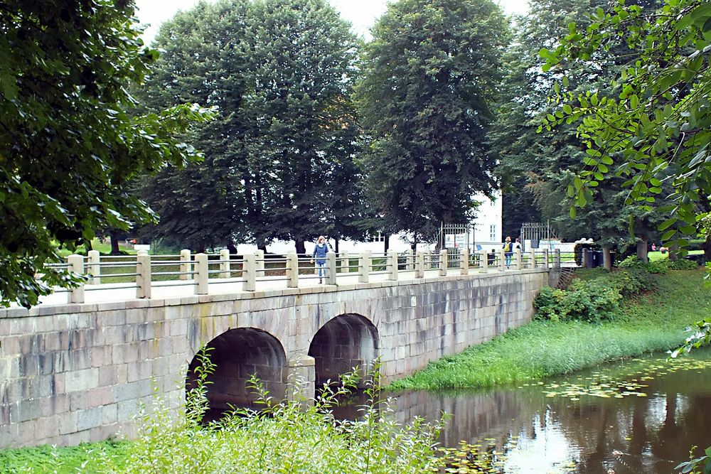 Zugang zum Schloss Ahrensburg