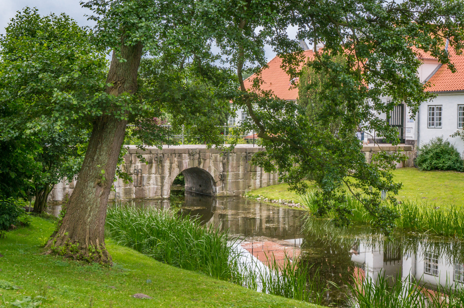 Zugang zum Schloss - Glücksburg/Schl.-Holstein