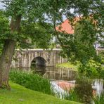 Zugang zum Schloss - Glücksburg/Schl.-Holstein