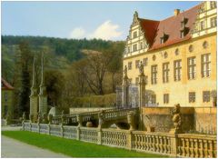 Zugang zum Schloss Weikersheim