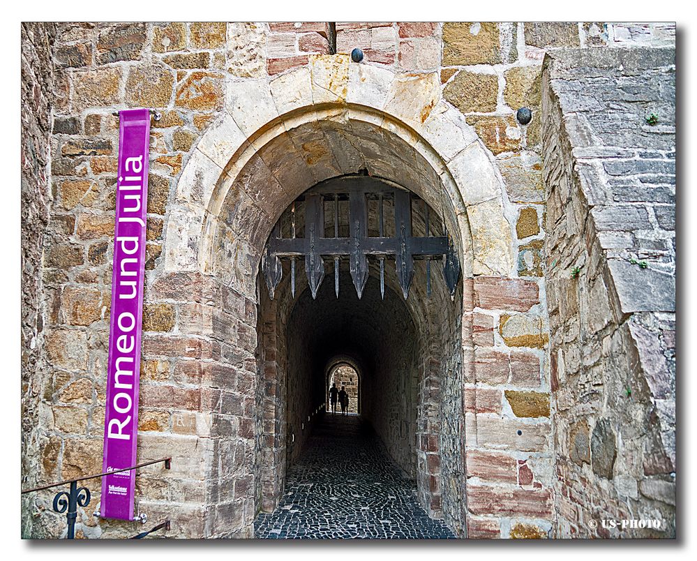 Zugang zum Schlosshof - Wernigerode