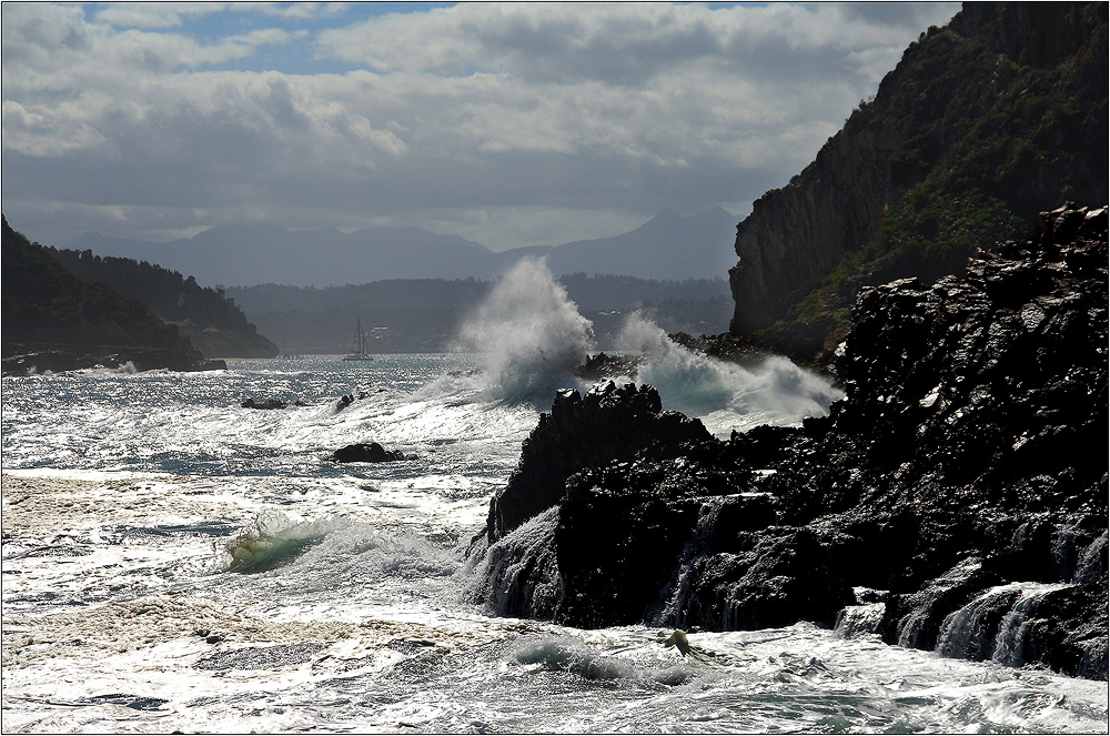 Zugang zur Bucht von Knysna