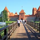 Zugang zur Burg Trakai