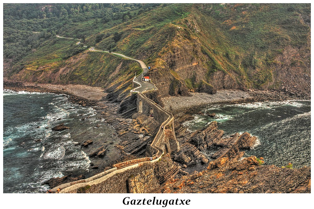 Zugang zur Halbinsel Gaztelugatxe