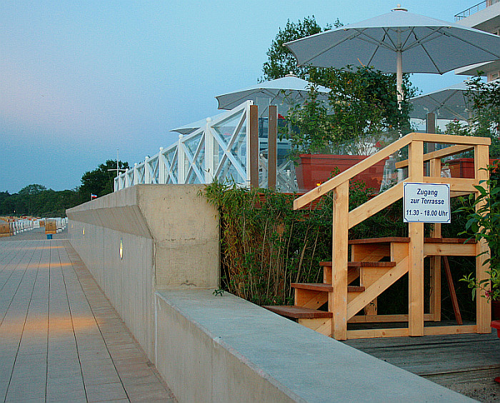 Zugang zur Terrasse