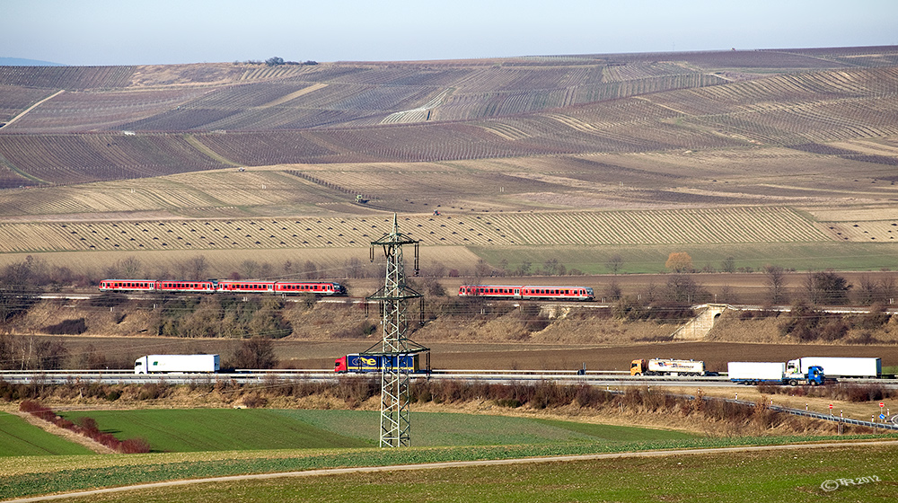 Zugbegegnung in der Provinz - VIII -