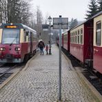 Zugbegegnung in Drei Annen Hohne