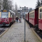 Zugbegegnung in Drei Annen Hohne