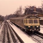 Zugbegegnung mit Steuerwagen 1985