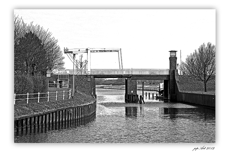 Zugbrücke Carolinensiel