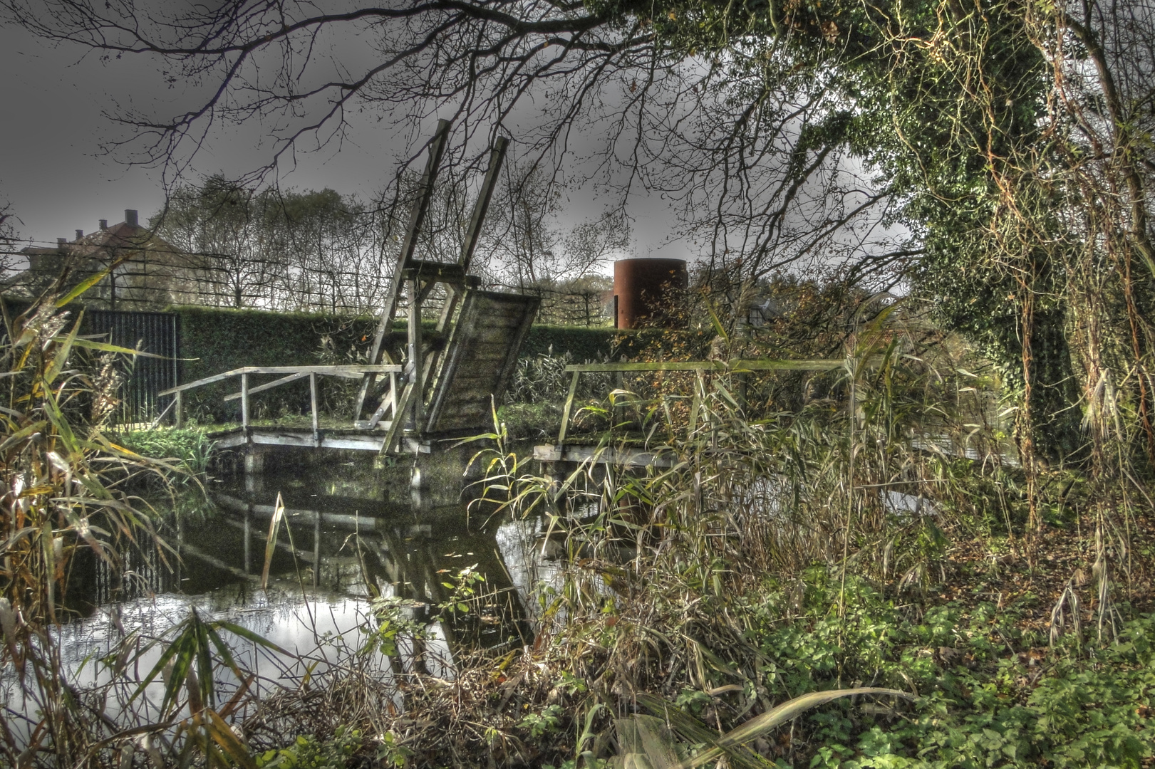 Zugbrücke, drawbridge