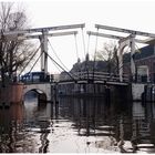 Zugbrücke in Amsterdam