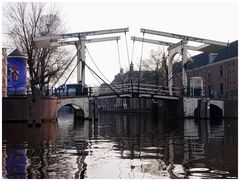 Zugbrücke in Amsterdam