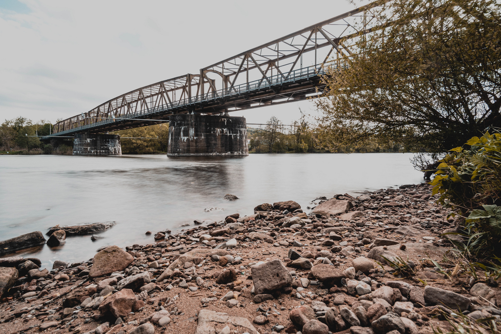 Zugbrücke nahe Wertheim