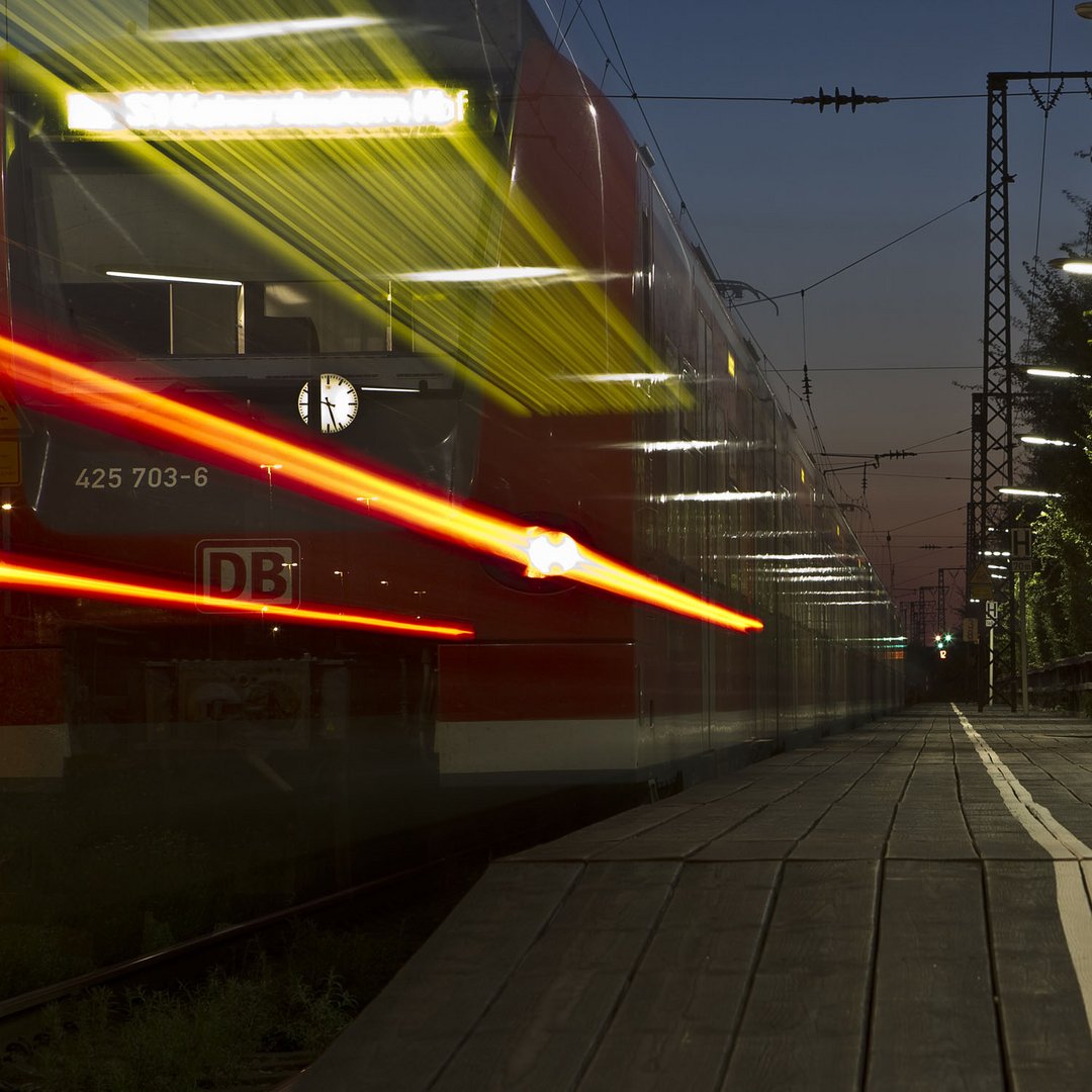 Zugdurchfahrt Mannheim Güterbahnhof