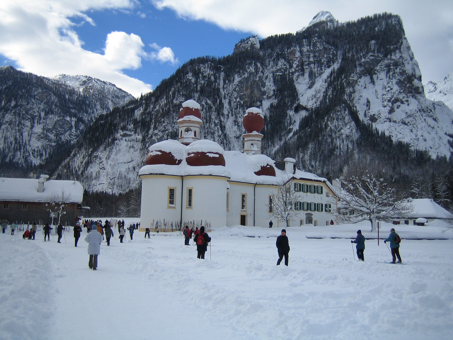 Zugefrorener Königssee