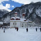 Zugefrorener Königssee