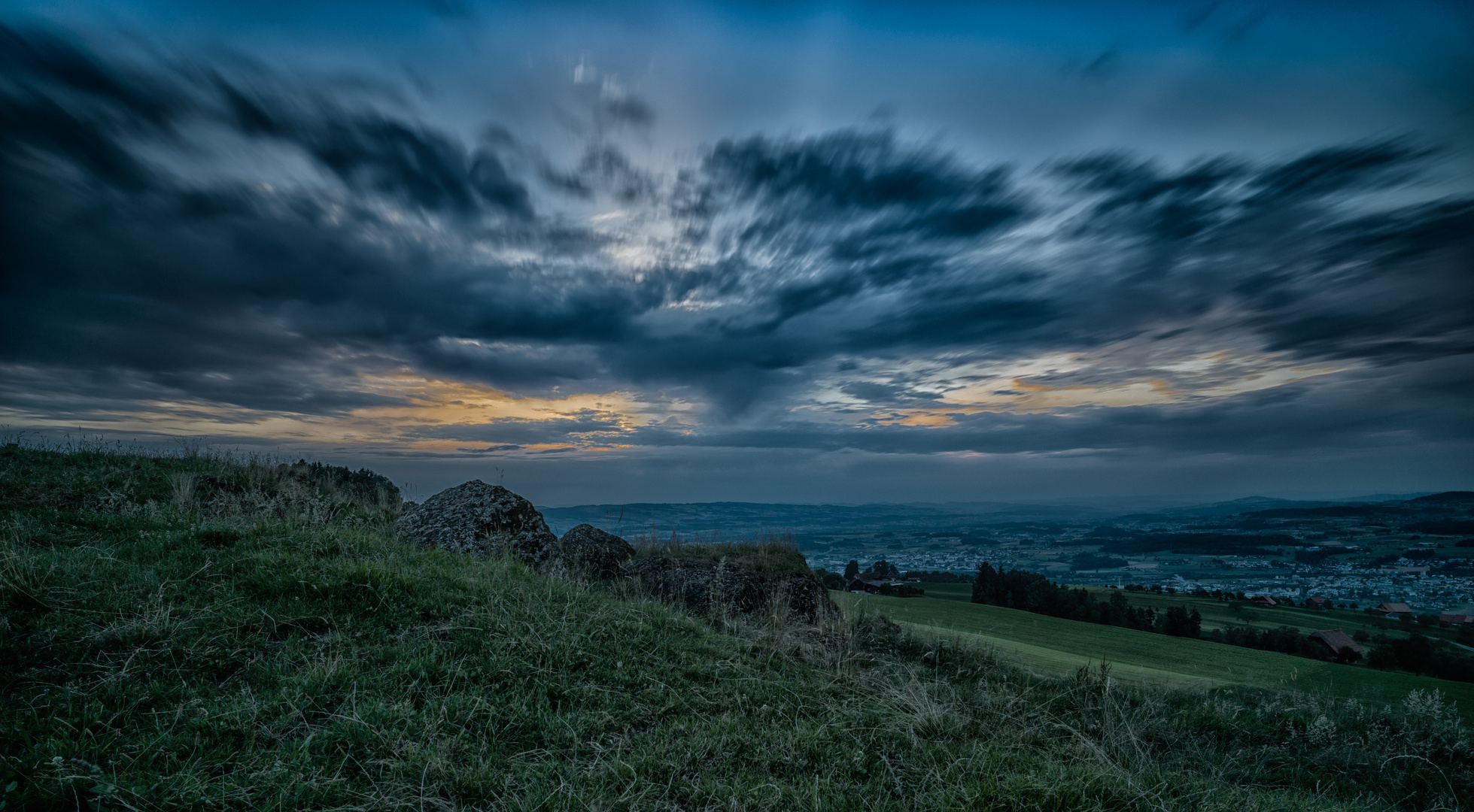 Zugerberg, Sonnenuntergang