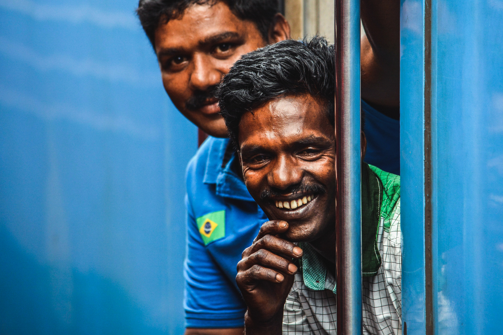 Zugfahrt auf Sri Lanka 