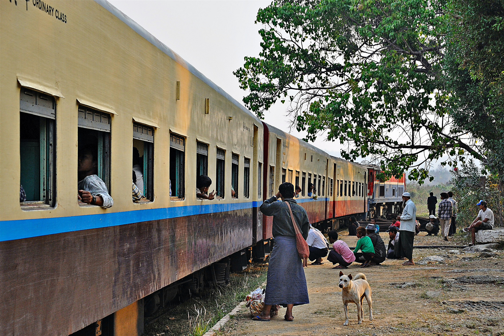 Zugfahrt nach Hsipaw 03