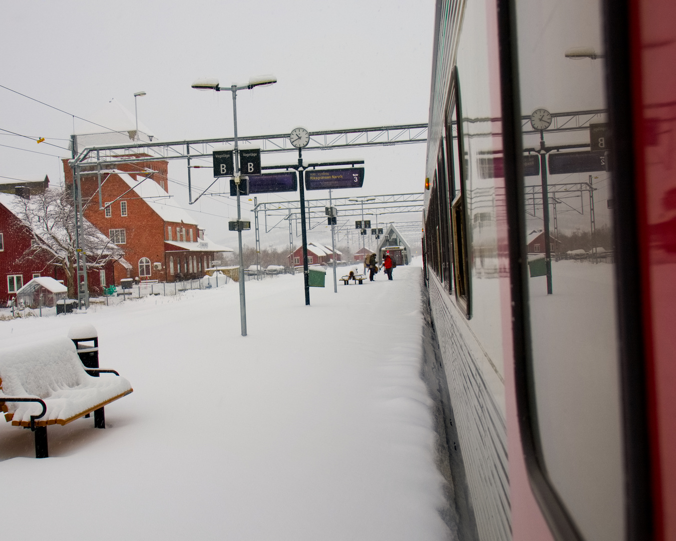 Zugfahrt nach Norwegen