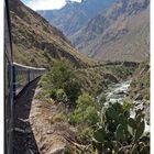 Zugfahrt zum Machu Picchu