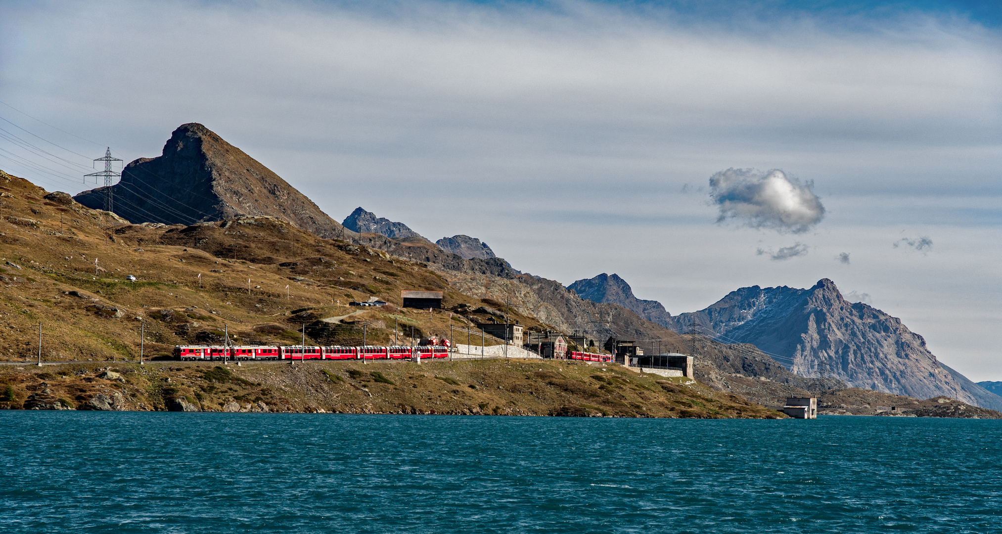 Zugkreuzung auf 2253 m ü.M.