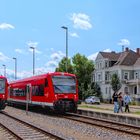 Zugkreuzung in Ichenhausen