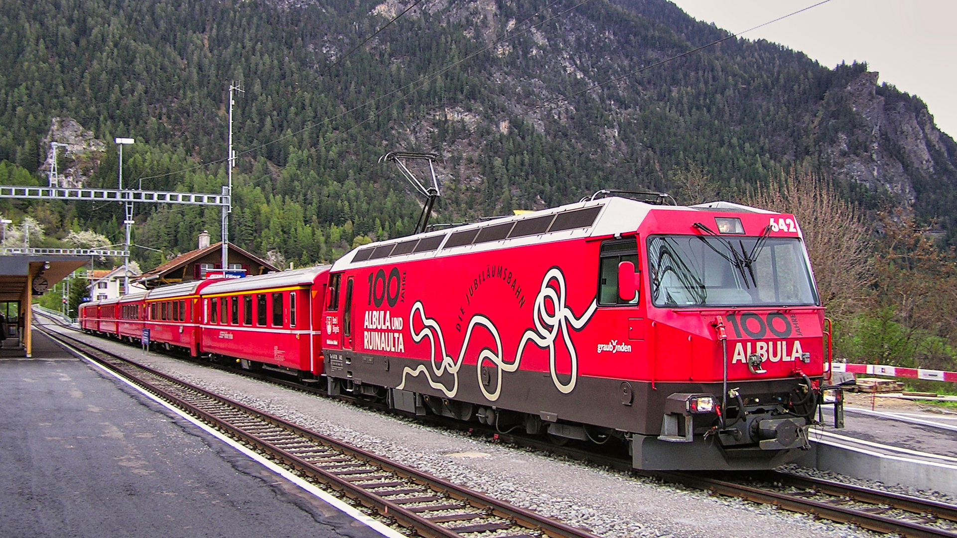 Zugkreuzungen bei der Rhätischen Bahn (2)