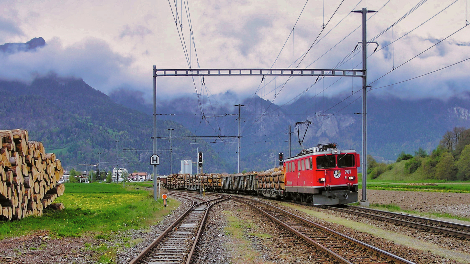 Zugkreuzungen bei der Rhätischen Bahn (4)