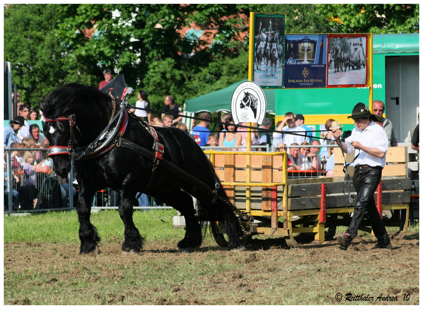 Zugleistung Bad Kötzting 2010 "Schwarzer Teufel"