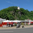 Zugrestaurant und Schloss Wolkenstein