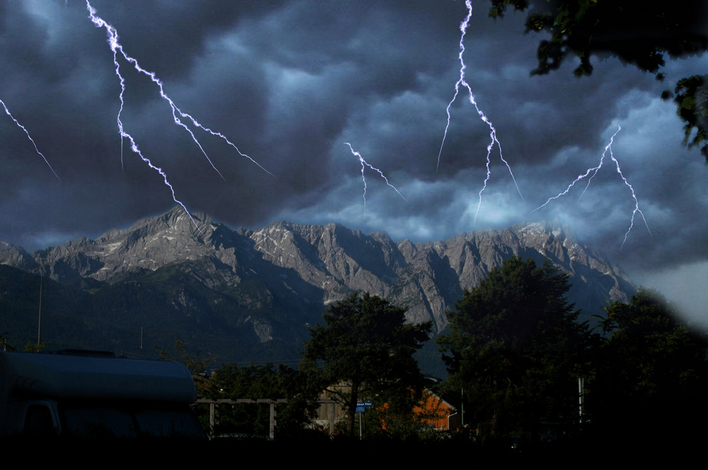 Zugspitz Gewitter