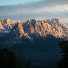 Zugspitze am Abend