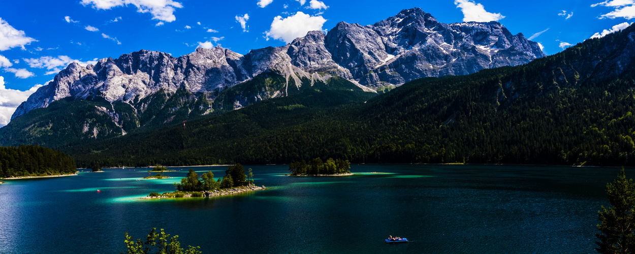 Zugspitze am Eibsee