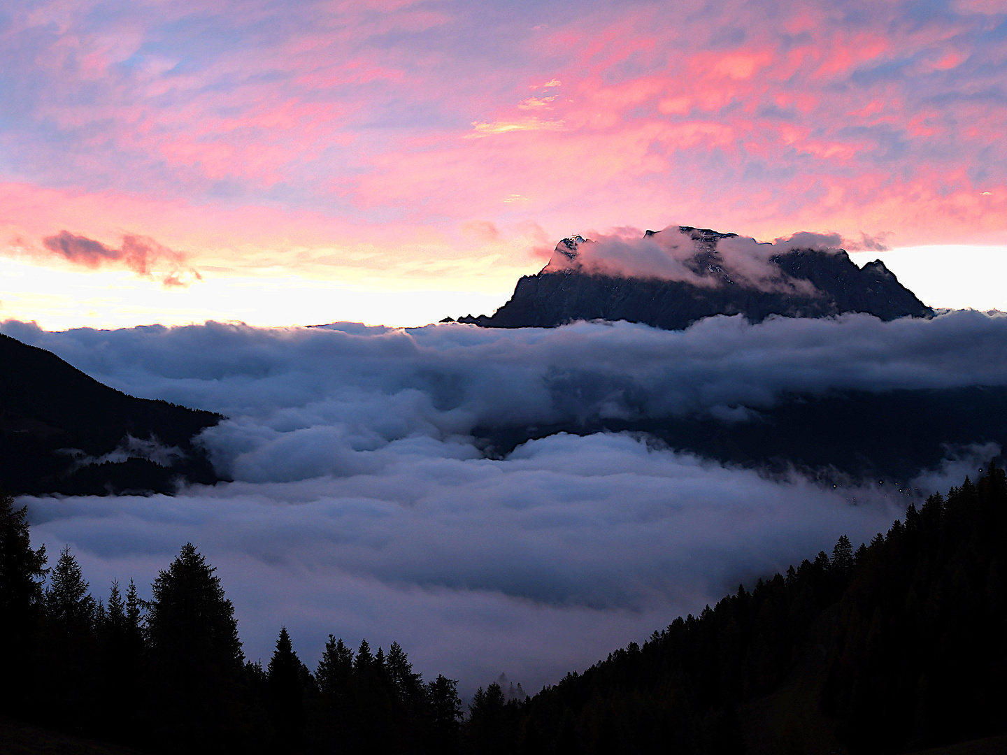 Zugspitze am Morgen