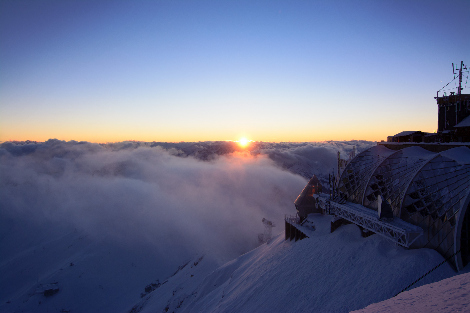 Zugspitze auf 2960 m