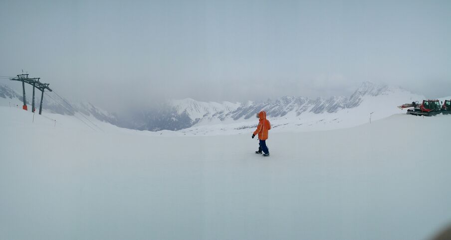 Zugspitze bedeckt