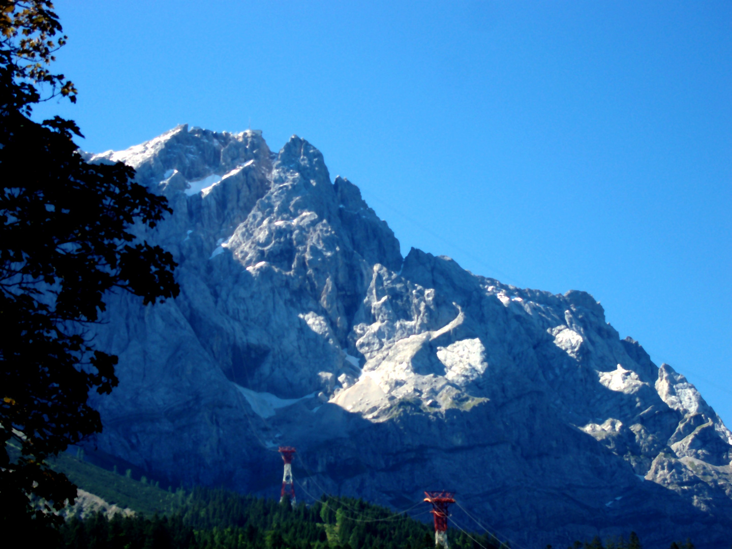 Zugspitze bei Föhn