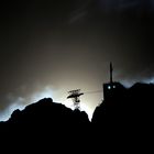 Zugspitze bei Nacht