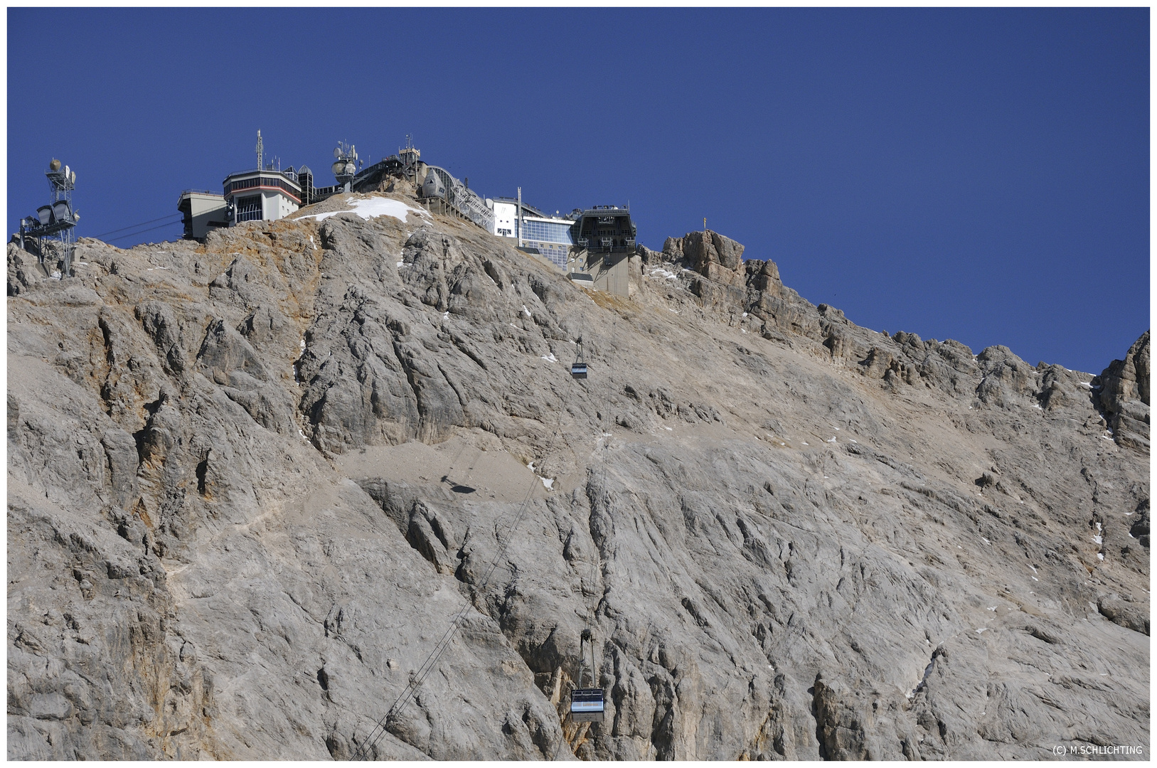 -Zugspitze- Blick richtung Gletscher