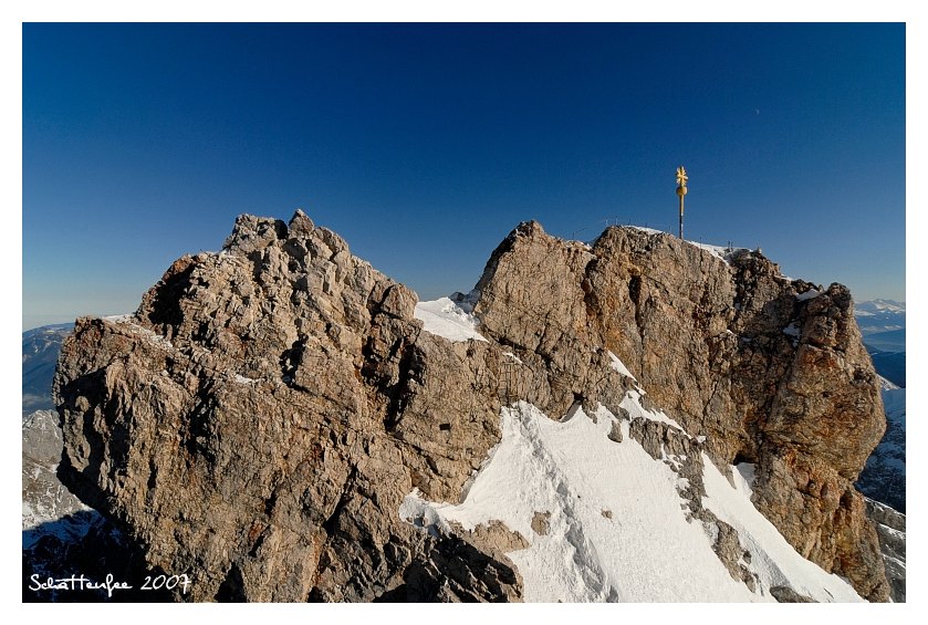 Zugspitze Gipfelkreuz