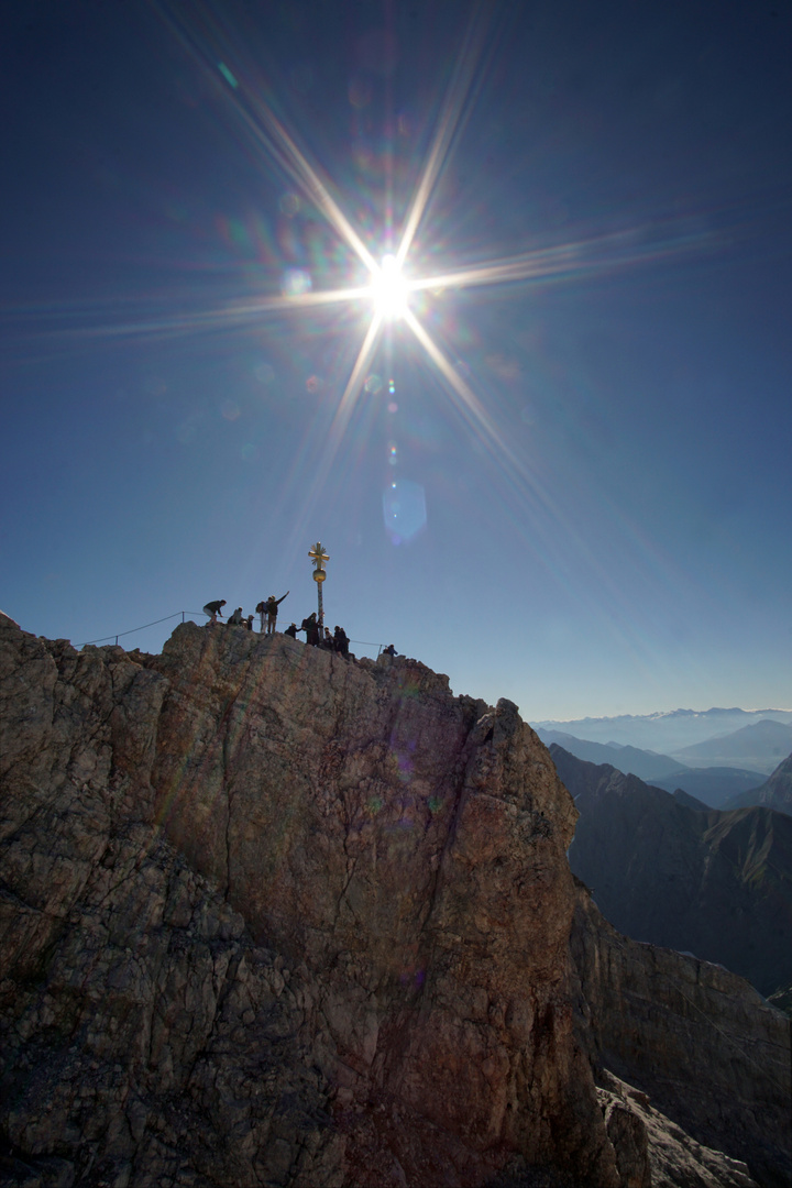 Zugspitze Gipfelkreuz